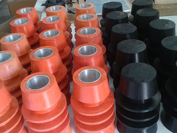 bow spring centralizers awaiting heat treatment