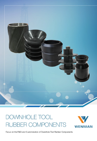 The front cover of downhole tool rubber components catalog