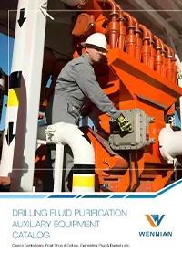 The front cover of drilling fluid purification auxiliary equipment