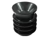 Rubber cementing plug against a white background