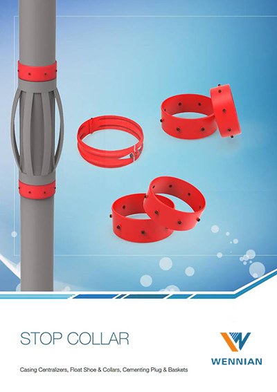 Several different types of stop collars on the cover